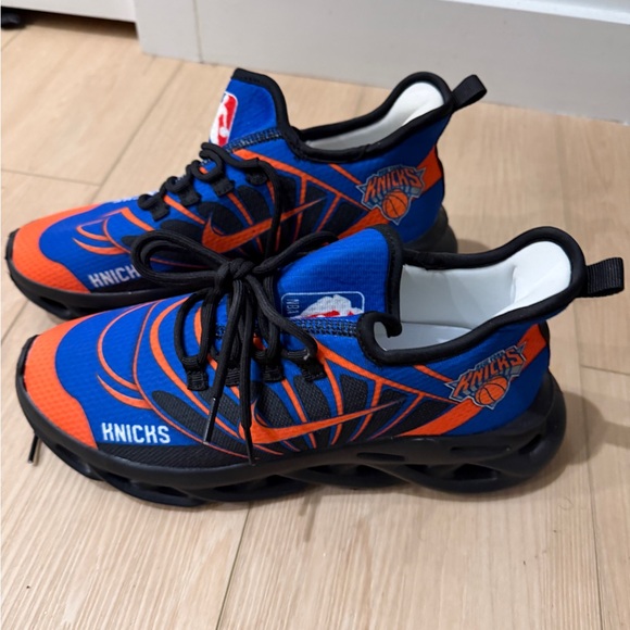 knicks Other - Knicks sneakers  - Blue and Orange!!!!NBA!!!